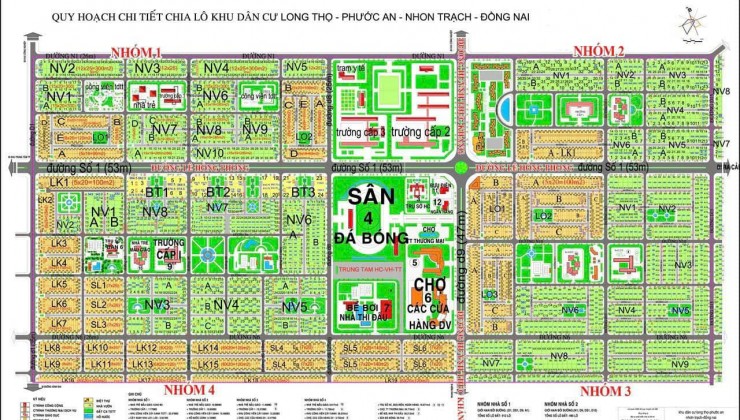 Saigonland Nhơn Trạch - Mua bán đất Nhơn Trạch - Dự án Hud Nhơn Trạch Đồng Nai.